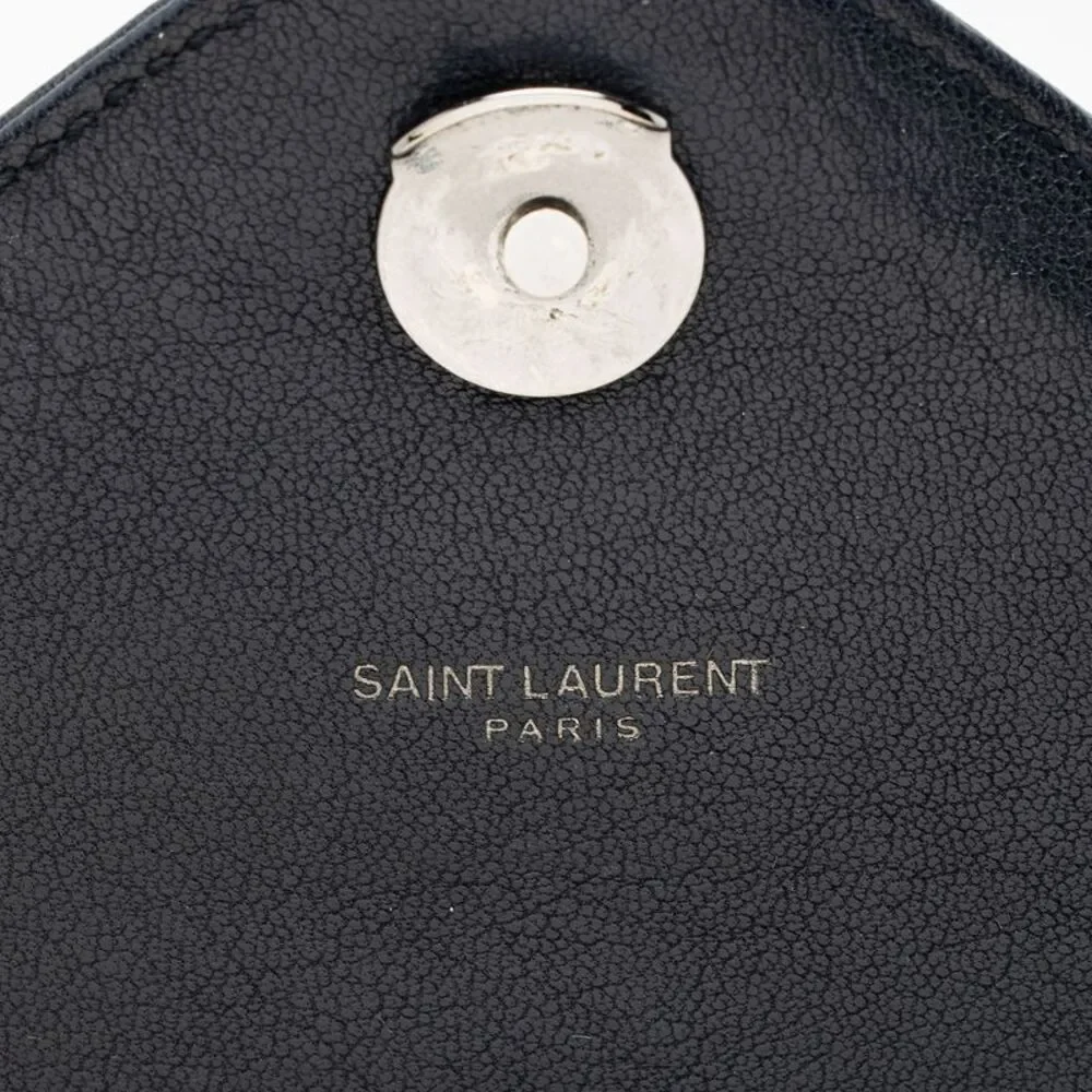 Saint Laurent Matelasse Calfskin Monogram College Large Shoulder Bag